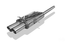 FOX Sportauspuffanlage Mini Cooper S R56, Bj. 2006-2014, Endrohr 2x90mm