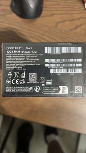 Xiaomi POCO X7 PRO 5G Negro - 12GB RAM - 512GB ROM - Desbloqueado - Versión Global - Imagen 7 de 7