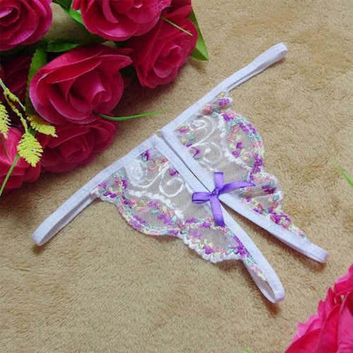 Brand New G-string Panties Thongs V-string Stretch Underwear Crotchles - Picture 5 of 8