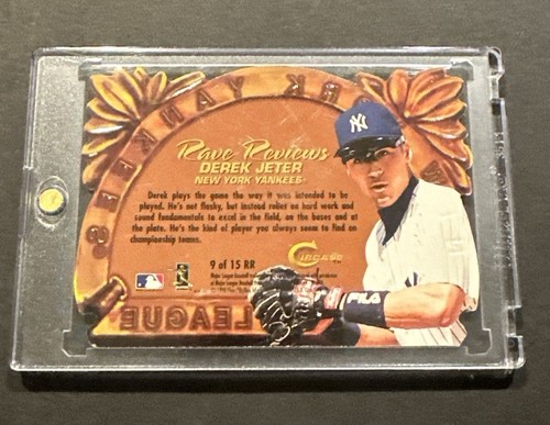 1998 SKYBOX CIRCA THUNDER DEREK JETER RAVE REVIEWS DIE-CUT SSP! - Picture 3 of 6