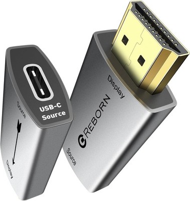 USB C to HDMI Adapter - 4K UHD, Plug-and-Play for MacBook & Galaxy Devices