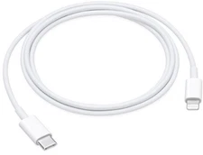 Apple MUQ93AM/A 3.3 Foot USB-C to Lightning Cable - White
