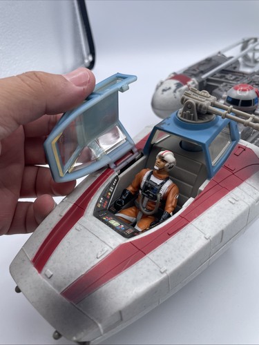 VINTAGE HASBRO STARWARS TRILOGY SAMMLUNG Y-WING FIGHTER BOMBER MIT PILOT -1999 - Bild 17 von 17