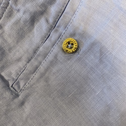 Ellen Tracey Shorts Womens Linen Chambray Blue Size S  NWT Casual - Picture 10 of 10