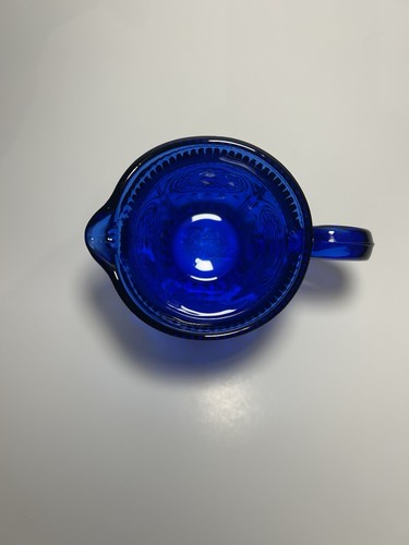 Brocca creatrice The Pioneer Woman Adeline blu cobalto vetro goffrato 11 oz - Foto 13 di 24