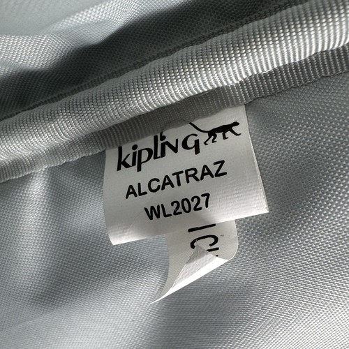 Kipling Alcatraz Blue Rolling Backpack Suitcase WL2027 Wheeled Luggage Carry-On - Picture 13 of 18