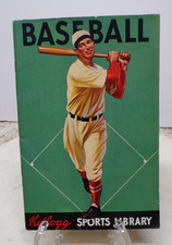 1934 Baseball Sports Library Kellogg's Cereal Premium Booklet