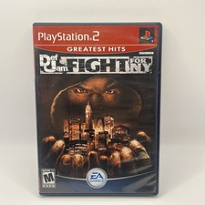 Def Jam Fight for NY PS2 Greatest Hits - CASE AND MANUAL - NO GAME
