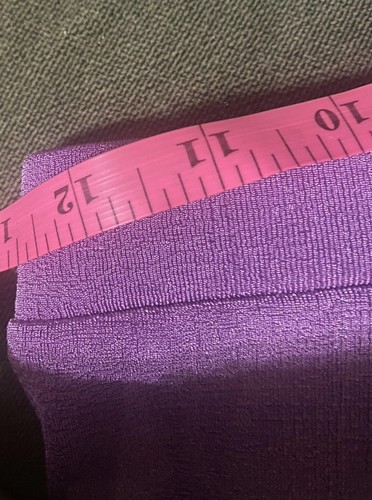 Minifalda Princesa Polly Lyla púrpura para mujer 4 corbata acanalada ajustada ropa de club nocturno rave - Imagen 12 de 18