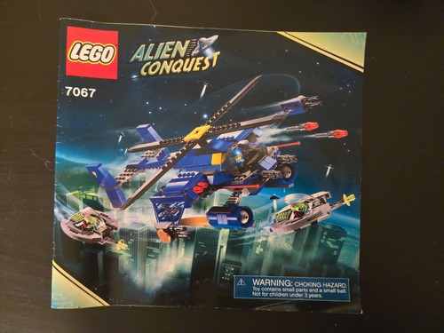 Lego Alien Conquest 7067 Jet-Copter Encounter Complete With Instructions - Picture 4 of 5