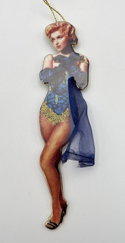 4 Marilyn Monroe 3D Bradford Ornament Set 7 Herren bevorzugen Blondinen, Bushaltestelle... - Bild 3 von 6