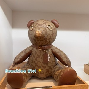 【廃盤♡希少】COACH　ベア　チャーム　キーホルダー　シアリング　ブラウン COACH☆ベア バッグ チャーム・シアリング (Coach/バッグ