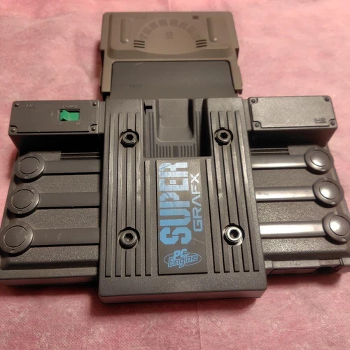 NEC PC Engine PI-TG4 Super Grafx Console System BLACK tested