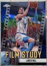 2024-25 Topps Chrome Lamelo Ball Blue Fim Study #fs-10