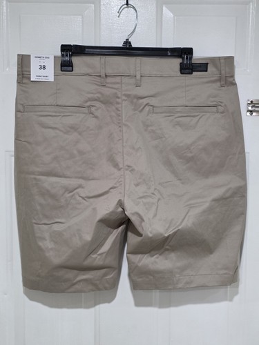 Kenneth Cole Chino Shorts Techni-Cole Beige Men's Size 38 - Picture 2 of 5