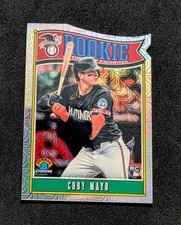 2025 Bowman Mega Box Chrome Mojo Refractor Coby Mayo RC ROTY Favorites #ROY-2