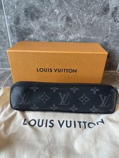 LOUIS VUITTON BLACK PENCIL CASE b8316d