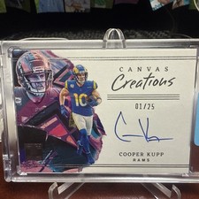2023 Panini Impeccable Canvas Creations Cooper Kupp #1/25