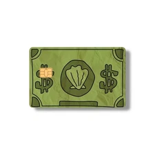 Bikini Dollars Credit Card Sticker Debit Card Skin Cover