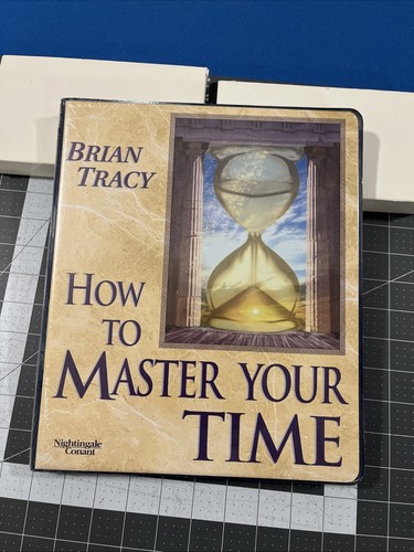 VTG Brian Tracy How To Master Your Time Sales Training 6-Cassette Program - New - Foto 1 di 8