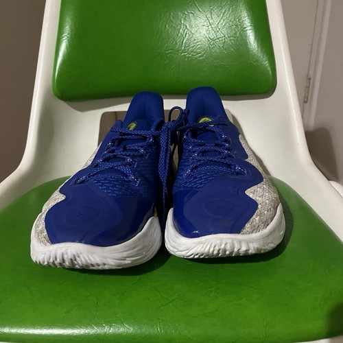 Under Armour Curry Flow 11 Dub Nation Mens 12 Basketball Shoes 3026615-100 VGC - Picture 2 of 6