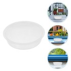  6 Pcs Plastic Parrot Feeder Bird Feeding Bowl, Bath for outside Food Water