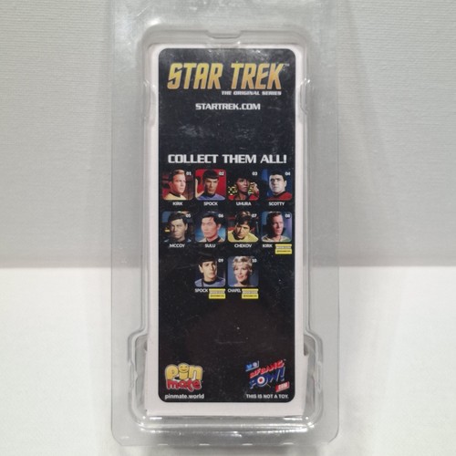 Pin Mate #01 Star Trek Captain James T Kirk Wooden Figure - Picture 3 of 3