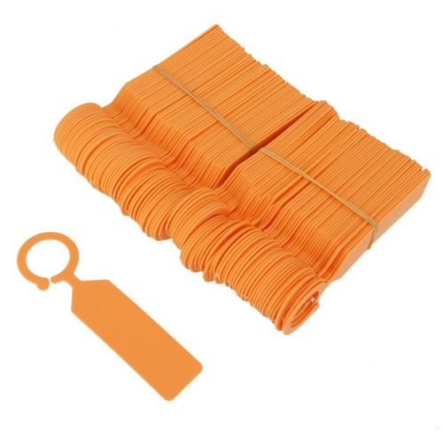 100 Piezas Anillo de Planta de Jardinería Collar Colgante Etiquetas de Plástico Etiqueta Pp - Imagen 5 de 5