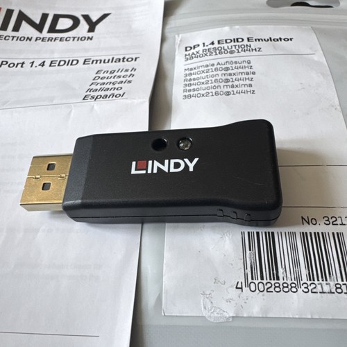 Émulateur EDID Lindy 32118 DisplayPort 1.4 - Photo 6/6