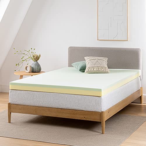 ZINUS 4 Zoll Grüntee Memory Foam Matratzenauflage/druckentlastende Schichten/ - Bild 10 von 11