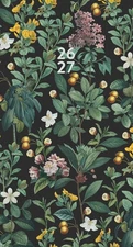 Botanical Nature 2-Year 2026-27 3.5" x 6.5" Monthly Pocket Planner