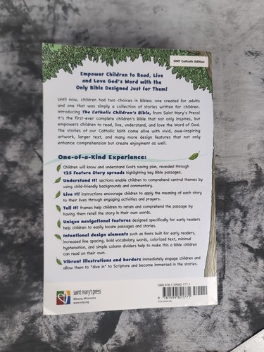 Catholic Children's Bible by Saint Mary's Press Staff (2013, Trade Paperback) - Picture 16 of 16