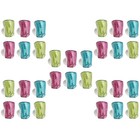  5 PCS Toothbrush Holder Wall Mounted Holders for Bathrooms Hanger