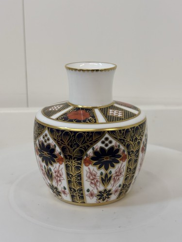 Royal Crown Derby Vase Old Imari 1128 XL1V (1981) Top Zustand - Bild 7 von 16