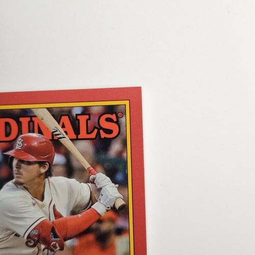 2023 Topps Nolan Gorman Player Worn Memorabilia 88NRG 13/25 Red Relic Rookie RC - Picture 6 of 10