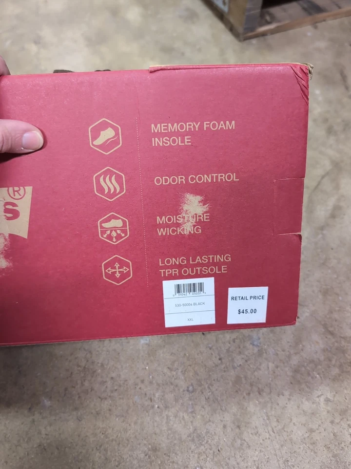 Zapatillas mocasín LEVI'S para hombre talla 13 XXL marrón sin cordones forradas con espuma viscoelástica Sherpa Foto 3 de 4