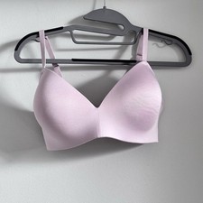 Women's Maidenform Soft Pink Size 36D Wireless Bra T-Shirt - RN 15763