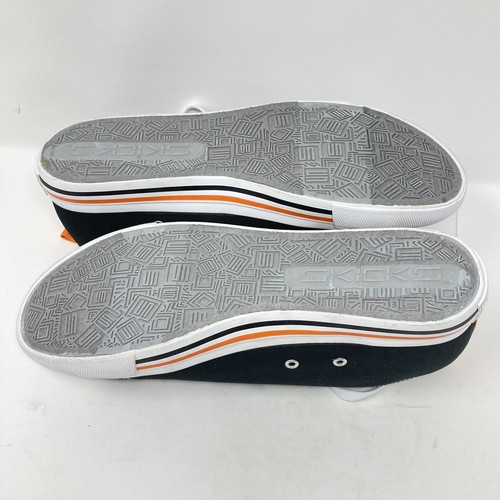 🟠 OSU Cowboys Canvas Sneakers Men’s 10 / Women’s 12 Black Orange NCAA Low Tops - Picture 7 of 9