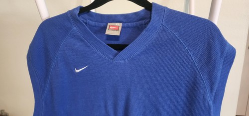 De Colección Nike Equipo Suéter Chaleco Para Hombres XL Azul Marino Pullover Golf Swoosh Golf Años 90 - Imagen 13 de 13