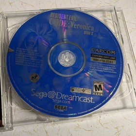 Resident Evil CODE: Veronica Capcom Dreamcast Action Horror M NTSC-U/C 2000 2 D&hellip;