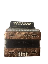 Hohner Vintage Two Row Diatonic Button Accordion