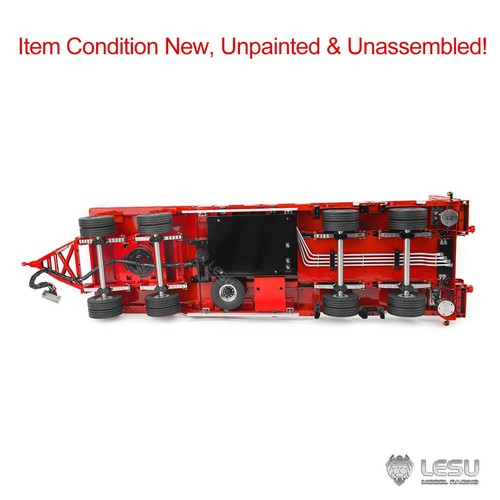 LESU Metal 1/14 RC Hydraulic Full Trailer KIT for RC Tractor Truck Vehicle DIY - Picture 8 of 17