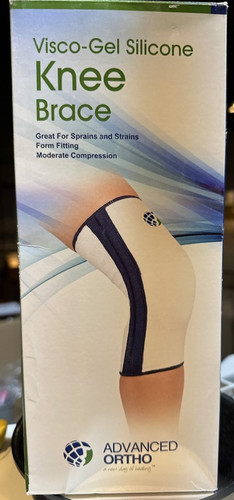 Advanced Ortho Visco-Gel Silicone Knee Brace 2X-Large (18-19½") - Picture 2 of 3