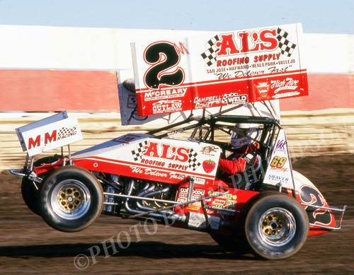 SPRINT AUTO FOTO WORLD OF OUTLAWS BRENT KAEDING SAN JOSE RACEWAY 1997 - Bild 1 von 1
