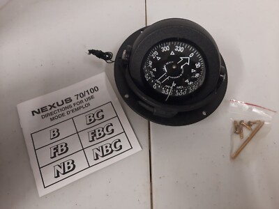 Brand New Brunton Sweden Precision 2-3/4''  Flush Mount Compass  Type 70 FBC