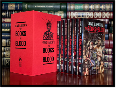 Books Of Blood CLIVE BARKER SIGNED Subterranean Press Books Of Blood CLIVE BARKER SIGNED Subterranean Press