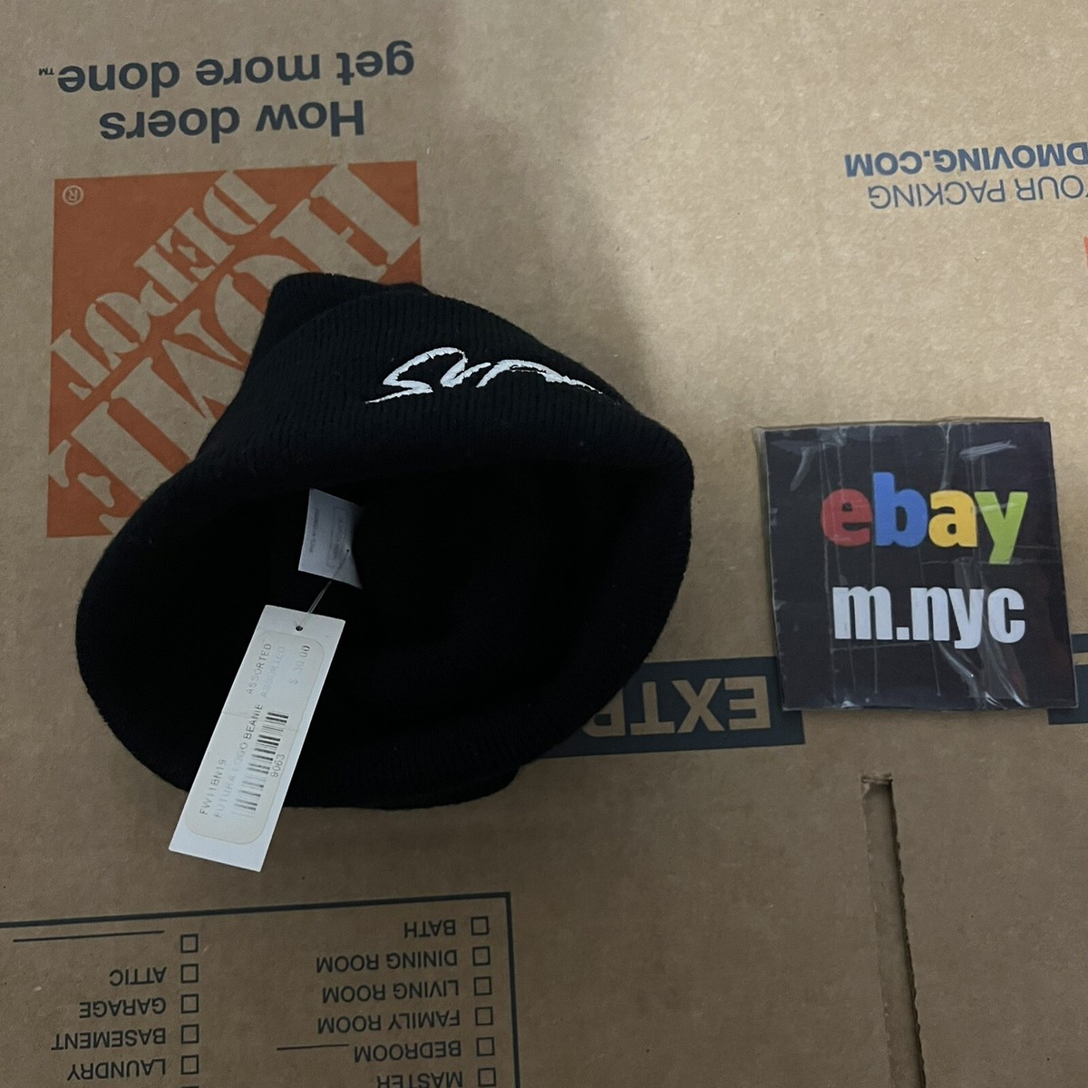 Supreme Futura 2000 Logo Beanie Black FW11 2011 Vintage Brand New with Tag