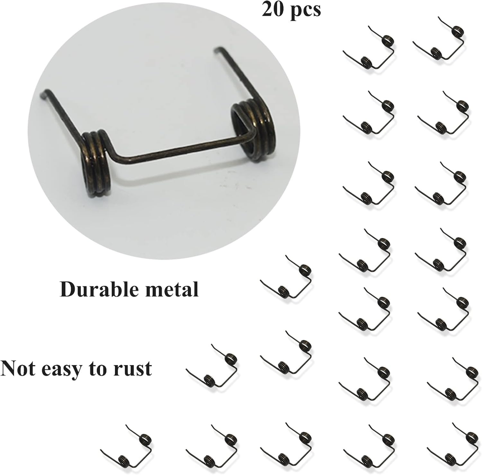 20 Pcs 877761 Nailer Feeder Springs for Coil Roofing Nailer, Fit NV45AA