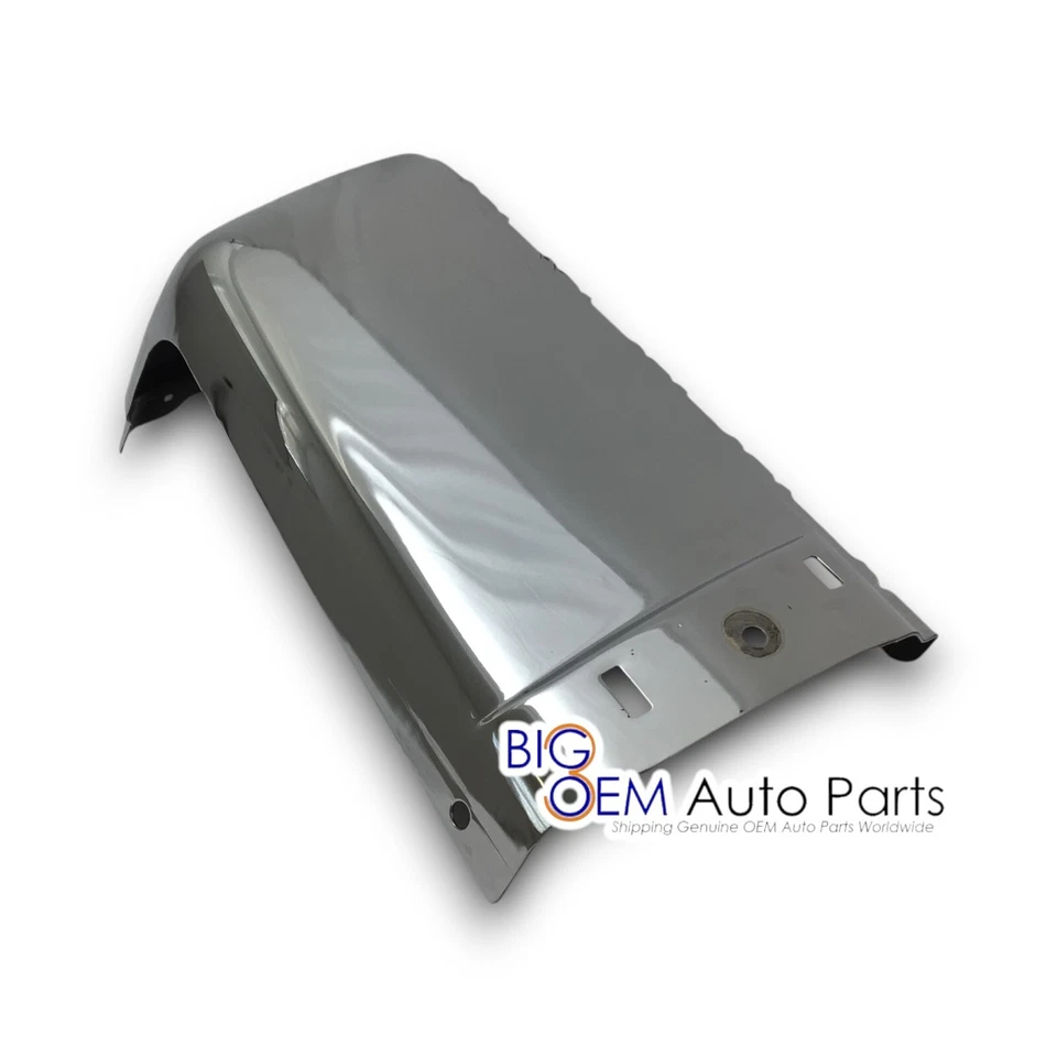 07-14 Chevrolet Silverado GMC Sierra conductor trasero cromo parachoques medio OEM 15284307 Foto 3 de 4