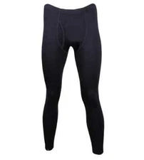 Point 6 Mens Merino Mid Base Layer Bottom , Black